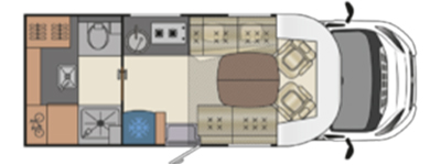 Fleurette Magister 67 LO floorplan