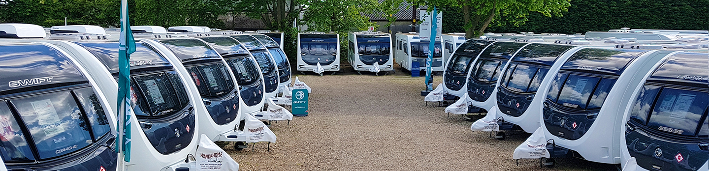 New caravans at Wandahome South Cave