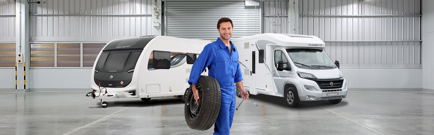 new caravans and motorhomes aftersales and servicing - Block Image