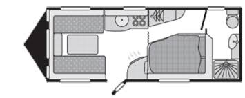 Swift Cardinal 550 - 2010 Floorplan