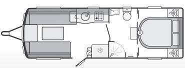 Swift Conqueror 650 - 2018 Floorplan