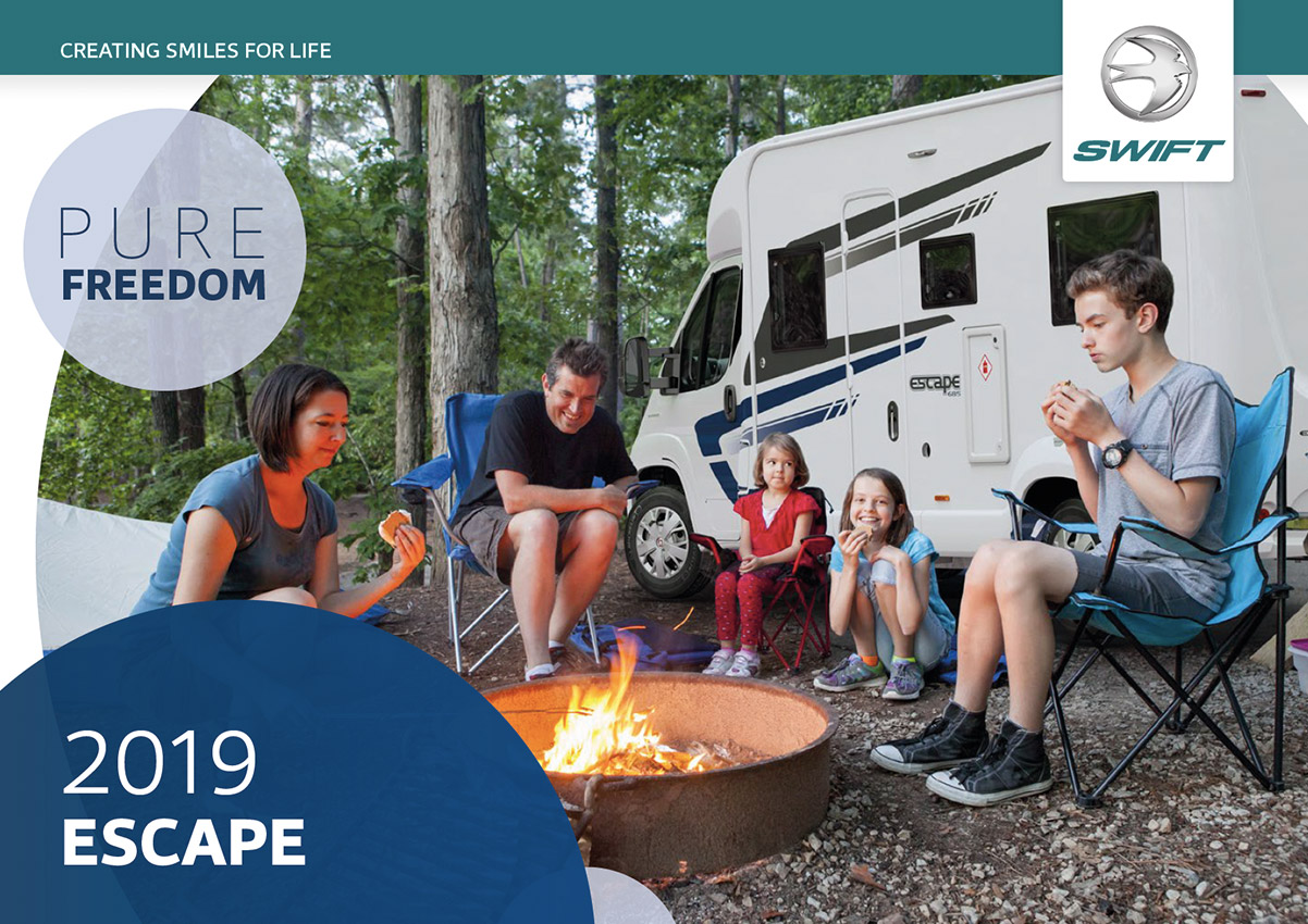 2019 Swift Escape Motorhome Brochure