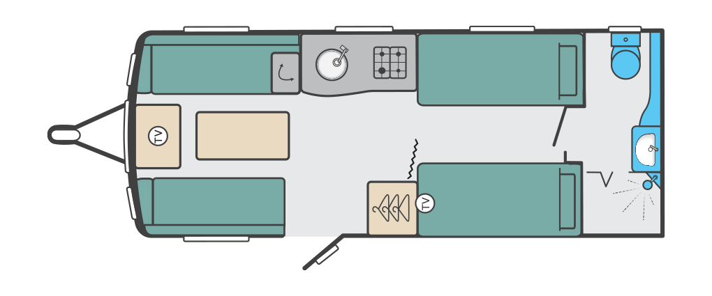 Swift X 865 2020 Floorplan