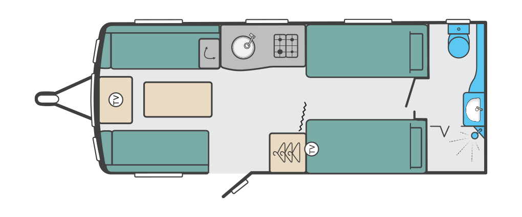 Swift Corniche 18/8 2020 - Wandahome Special Edition Floorplan