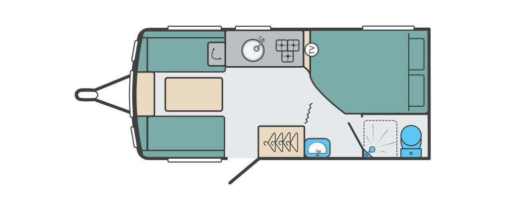 Swift Ace Envoy 2016 Floorplan