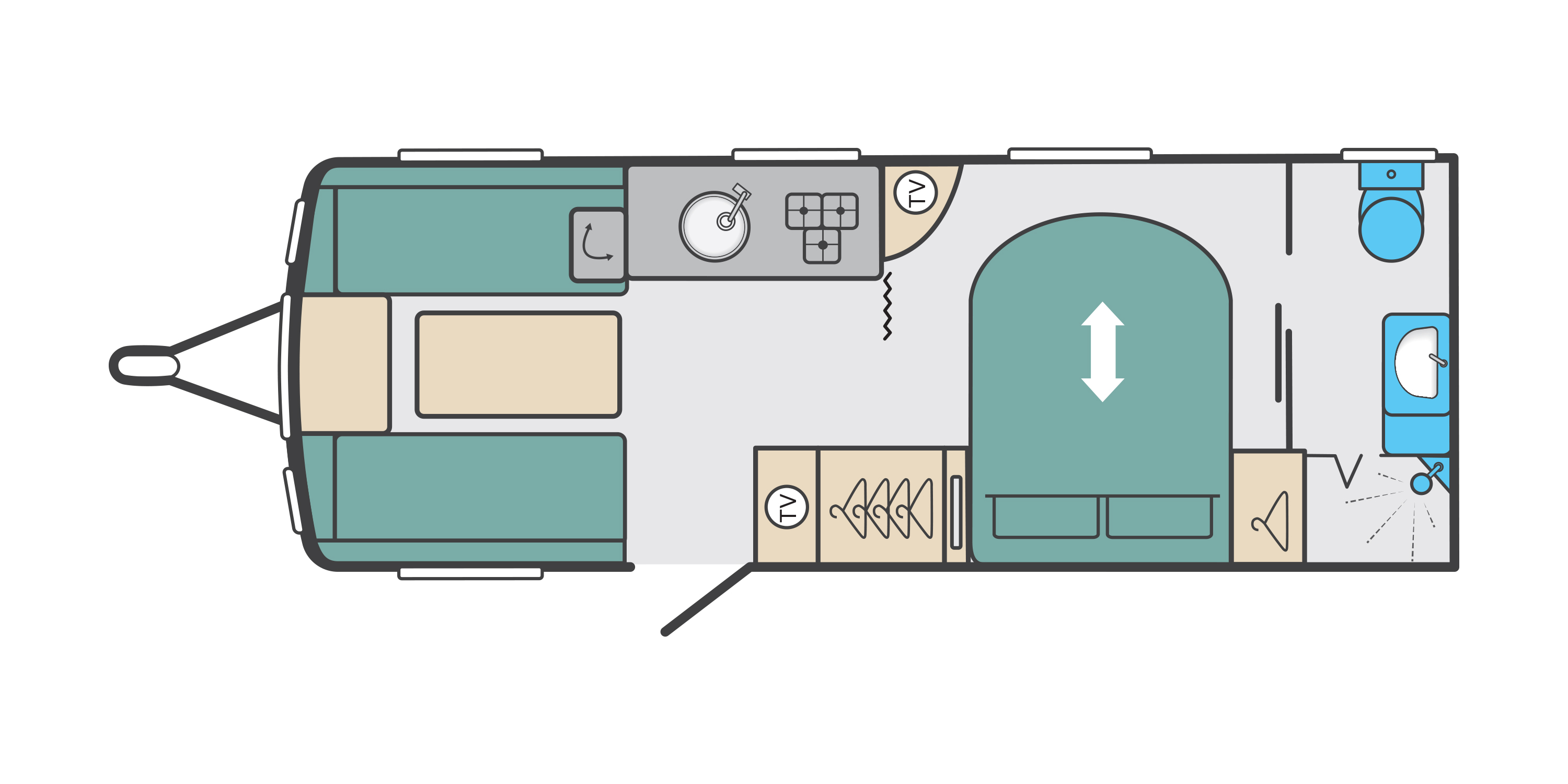 Swift Ace Diplomat 2021 - Wandahome Special Edition Floorplan