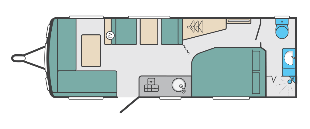 Swift Ace Pioneer 2022 - Wandahome Special Edition Floorplan