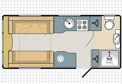 Coachman Festival 460 -2021 Floorplan