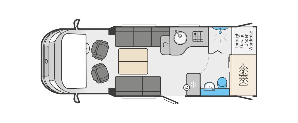 Swift Escape 640  Manual  (15961) 2023 Floorplan