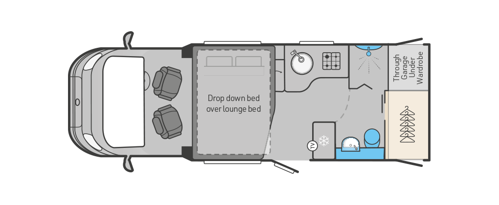 Swift Escape 640  Manual  (15961) 2023 Floorplan