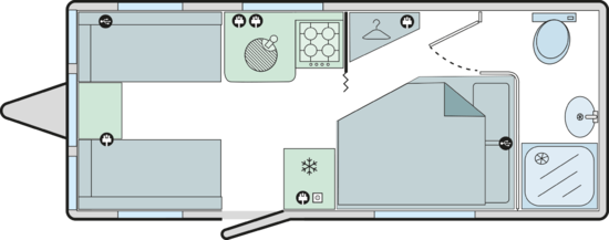 Bailey Phoenix+ 440  *** 2023 *** Floorplan