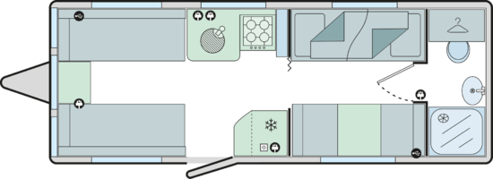 Bailey Phoenix+ 650  *** 2023 *** Floorplan