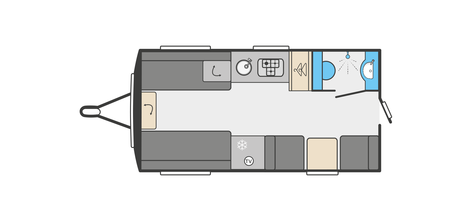 Swift Basecamp 4  *** 2023 *** Floorplan