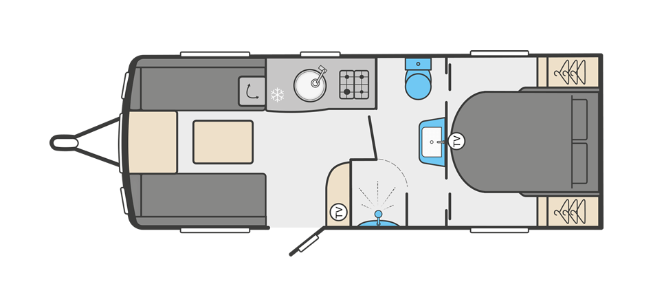 Swift Challenger Exclusive 560 - 2024 Floorplan