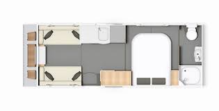 Elddis Rambler 19 BT - 2023 Floorplan
