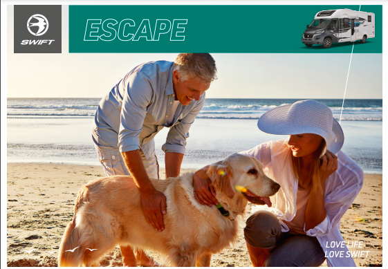 2023 Swift Escape Motorhomes Brochure