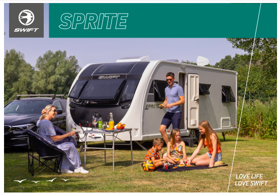 2023 Swift Sprite Caravan Brochure