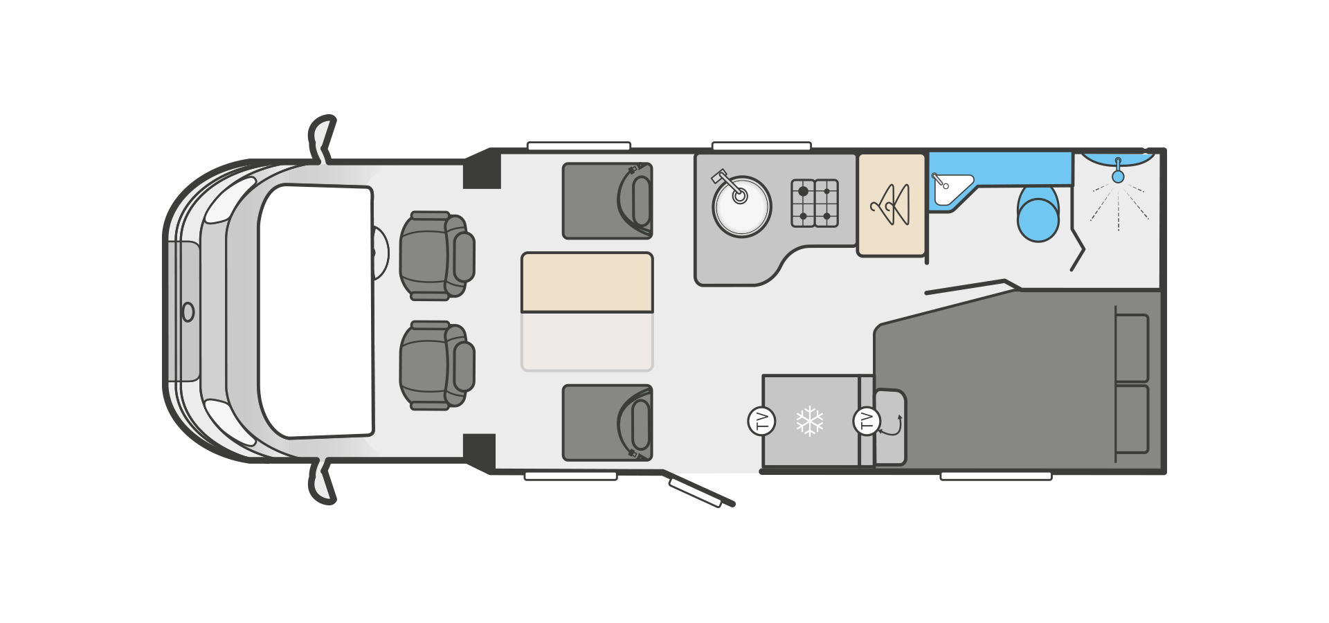 Swift Voyager 564 - Auto - NEW Floorplan