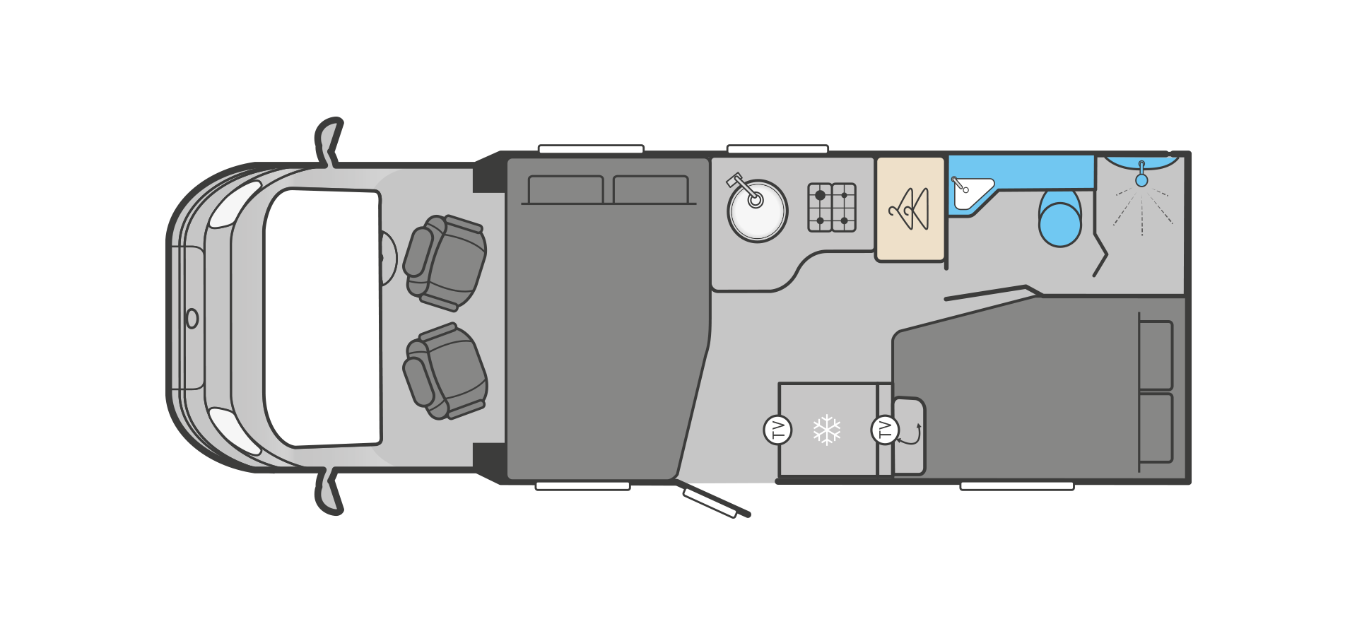 Swift Voyager 564 - Auto - NEW Floorplan