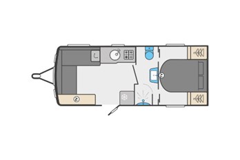 Swift Celebrate 560 Grand - 2023 Floorplan