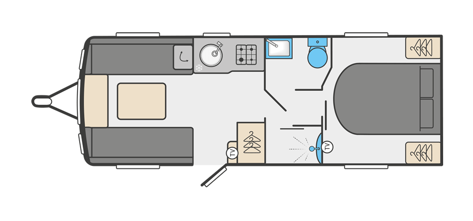 Swift Ace Award Dawnstar - 2024 Floorplan