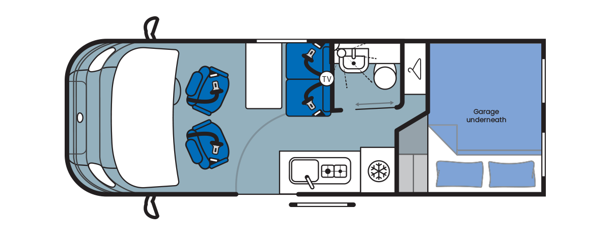 ACE 1200 GLT - Auto - Lanzarote Grey Floorplan