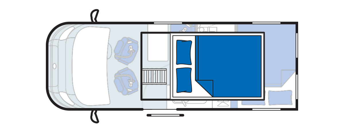 ACE 1200 RLT - Auto - Lanzarote Grey Floorplan