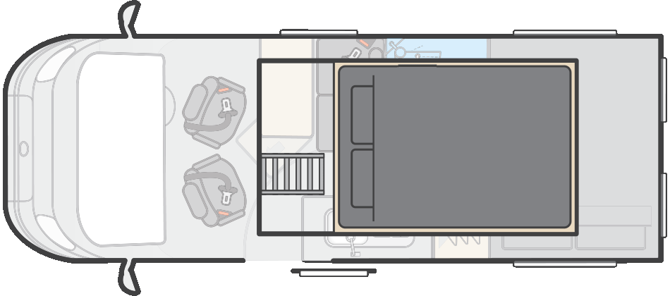Swift Carrera 224 - Auto (66735) Floorplan