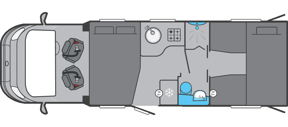 Swift Escape 684 - 2026 (65681) Floorplan