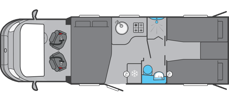 Swift Escape 684 - 2026 (65681) Floorplan