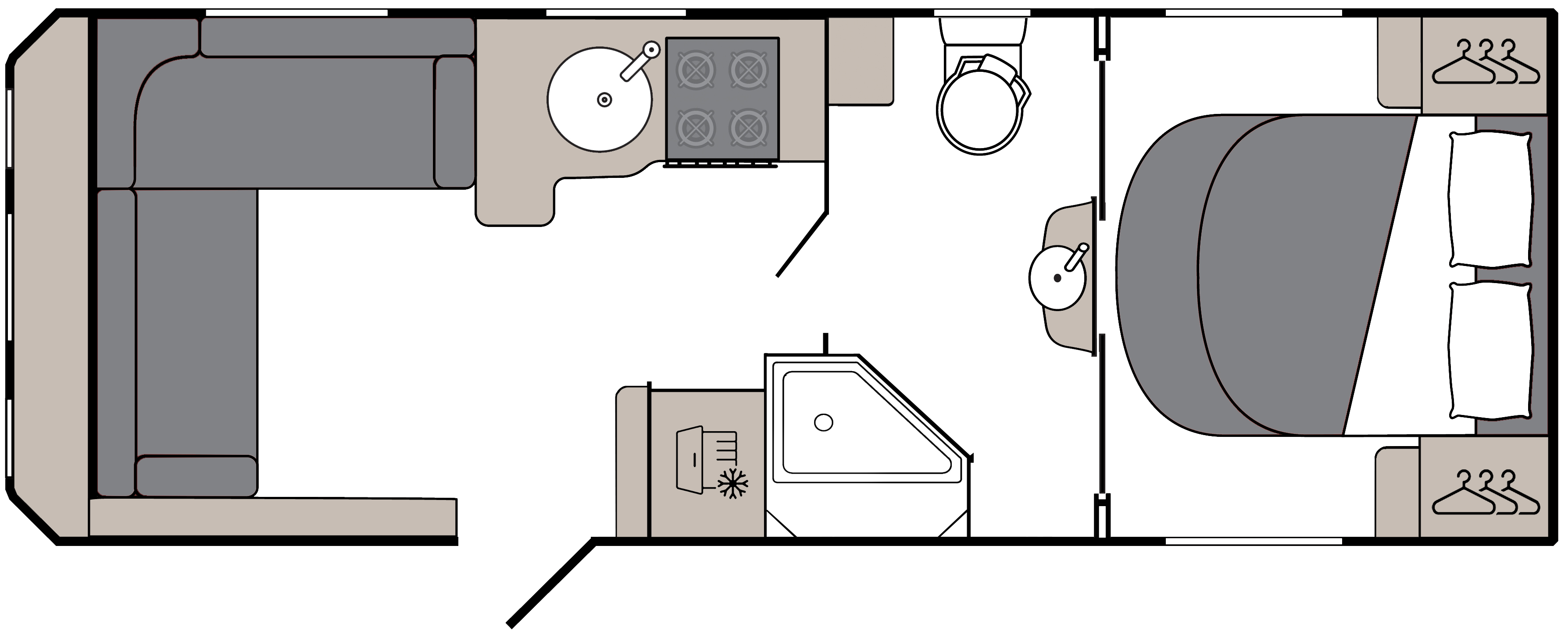Coachman Laser 545 XTRA - 2027 Floorplan