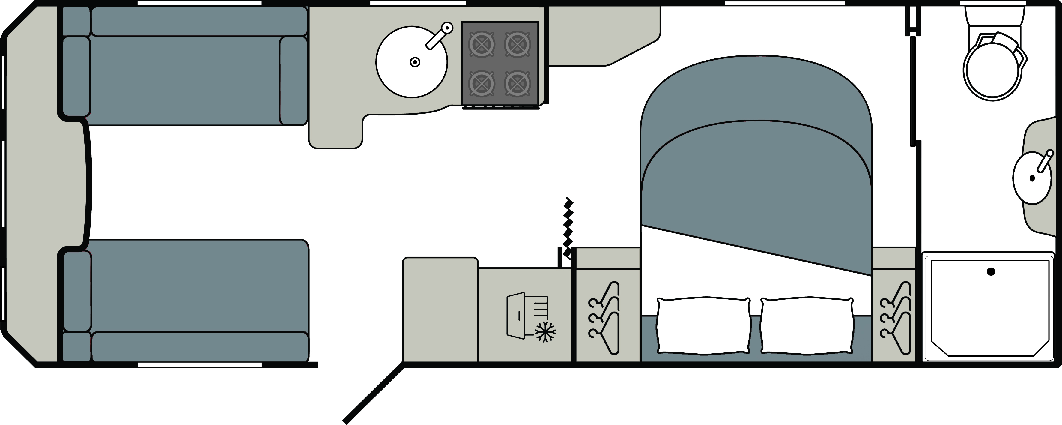 Coachman Laser 875 XTRA - 2027 Floorplan