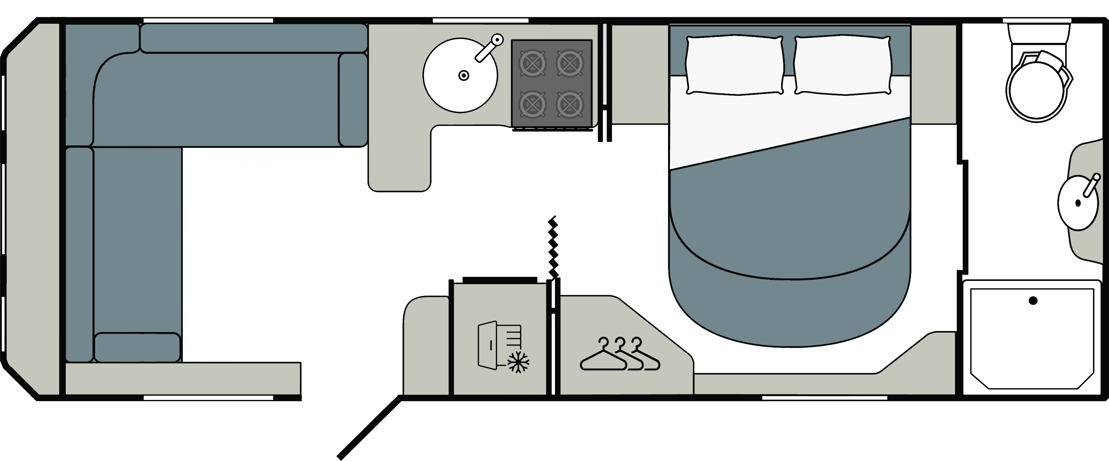 Coachman LUSSO II - 2027 Floorplan