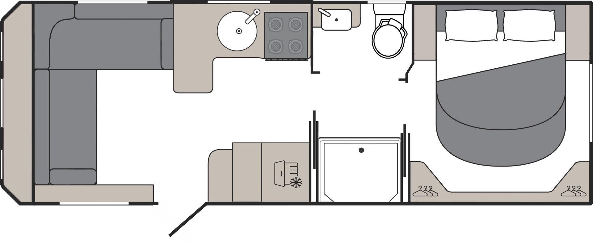 Coachman LUSSO IV - 2027 Floorplan