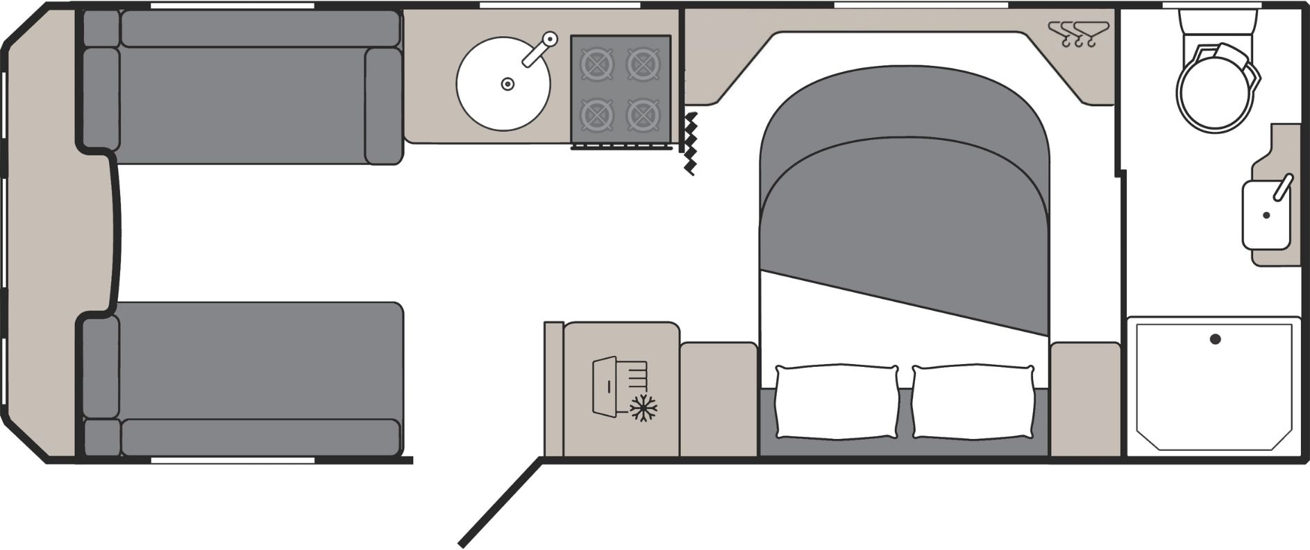 Coachman Acadia 575 XTRA - 2027 Floorplan