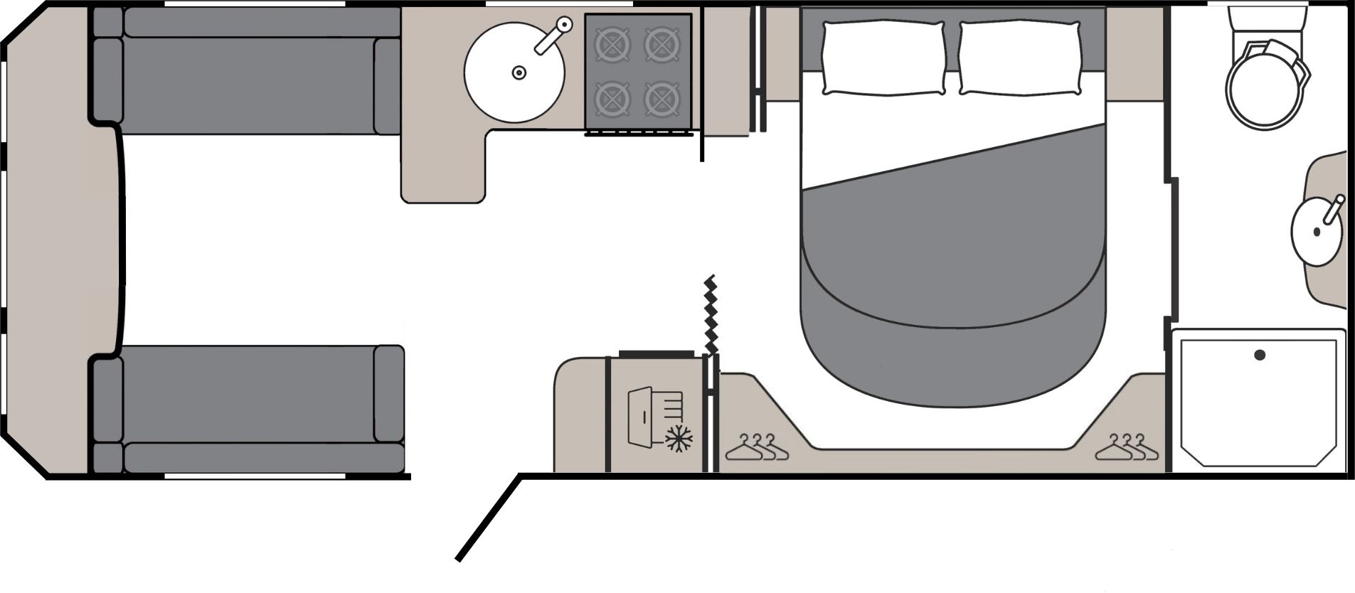 Coachman LUSSO III - 2027 Floorplan