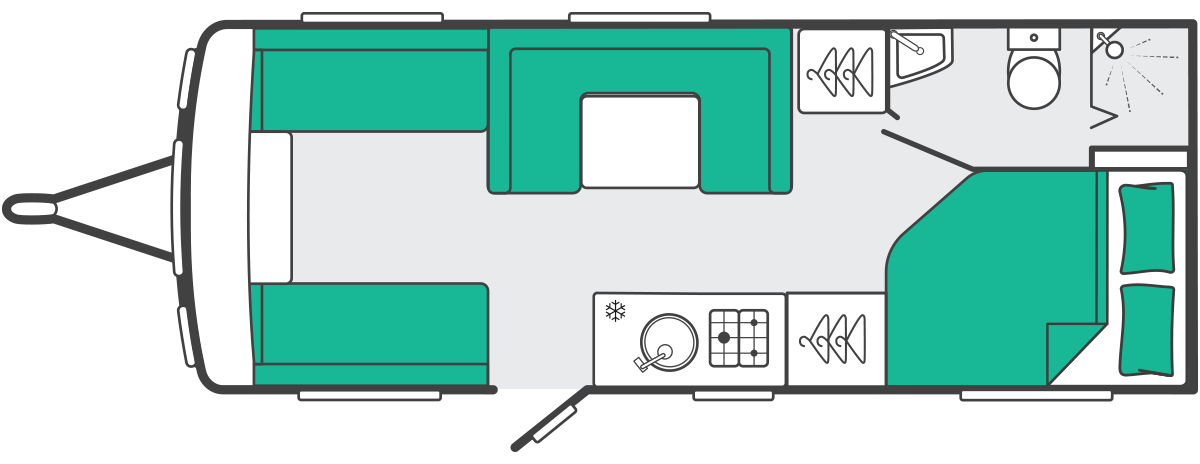 Swift Sprite Quatto FB Grande - 2027 Floorplan