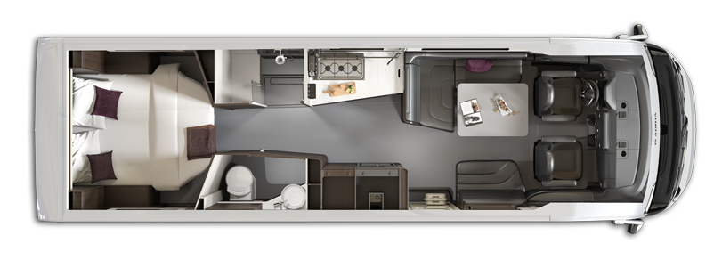 Adria Supersonic 890 LC  2024 Floorplan