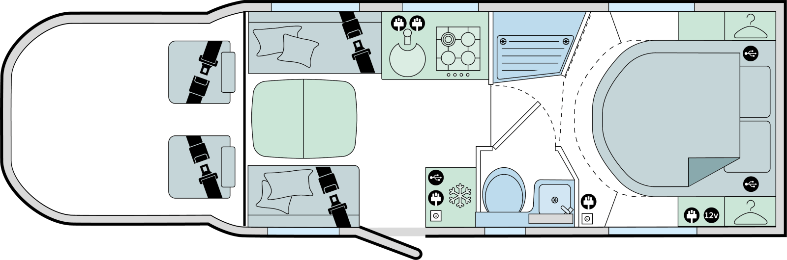 Bailey Adamo 75-4I (40739) 2023 Floorplan