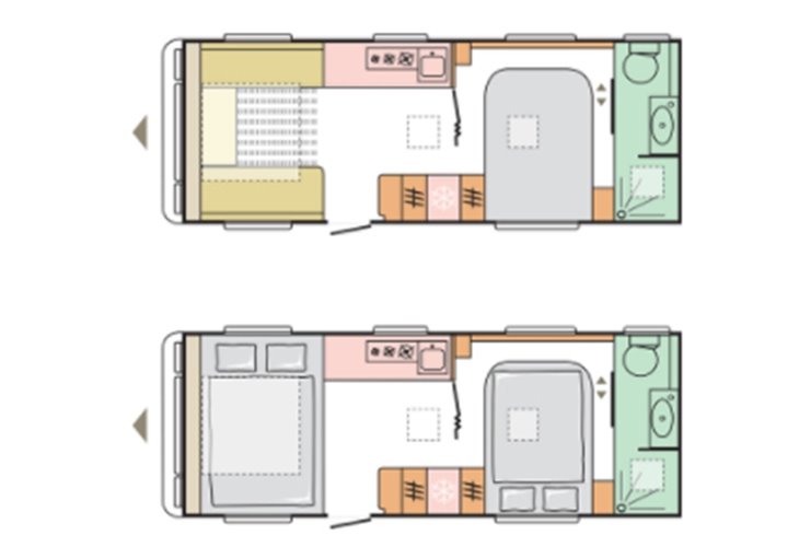 Adria Alpina Mississippi - 202 Floorplan