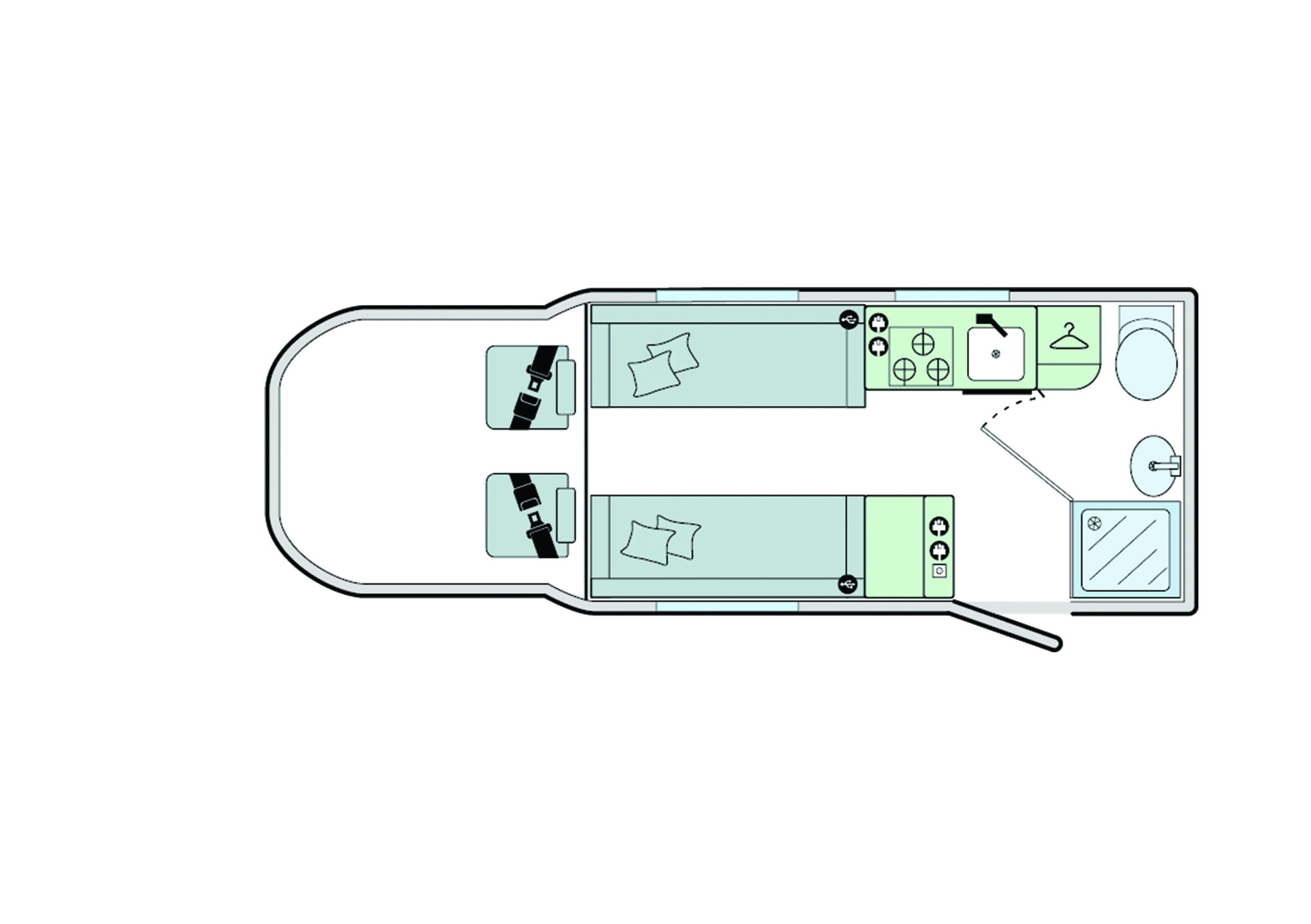 Bailey Alliance 66-2 2019 Floorplan