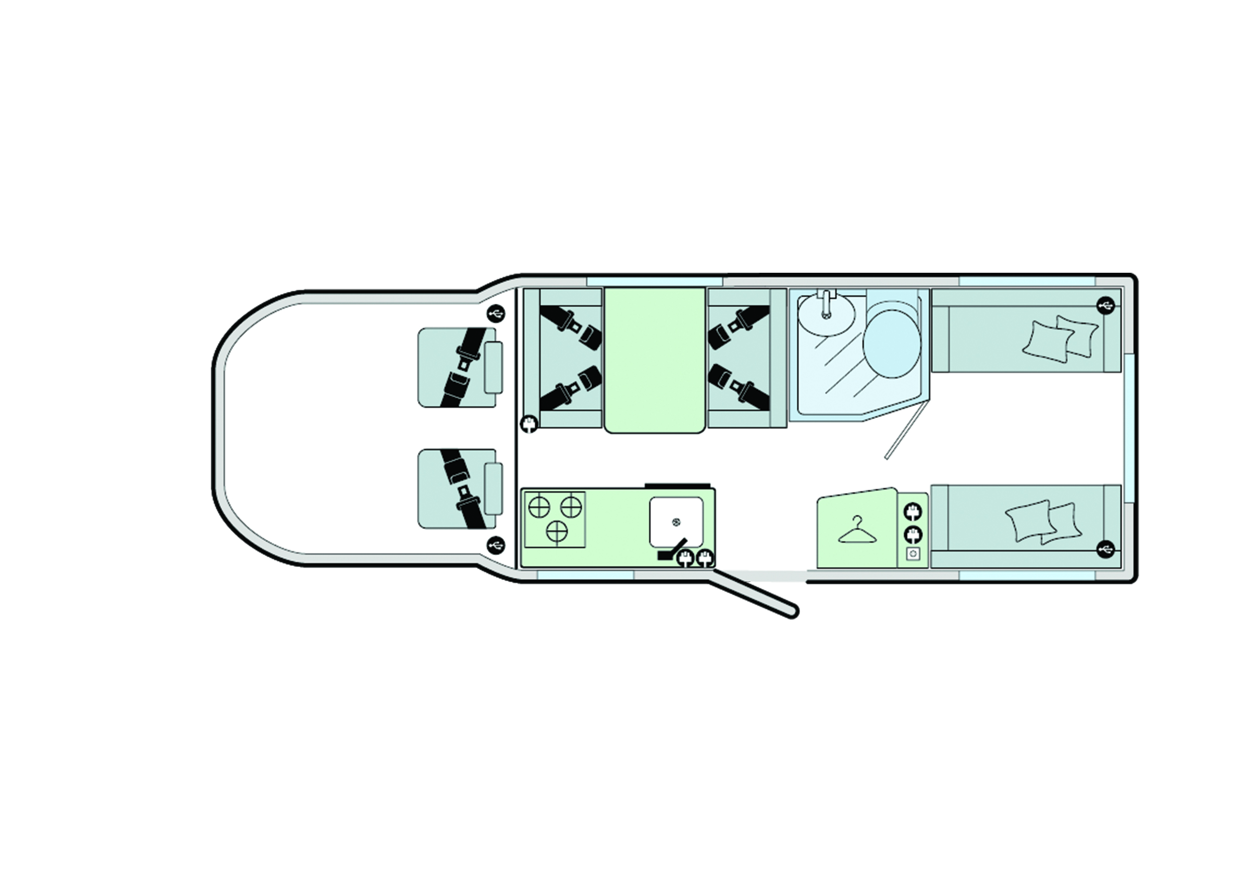 Bailey Alliance 70-6 Floorplan