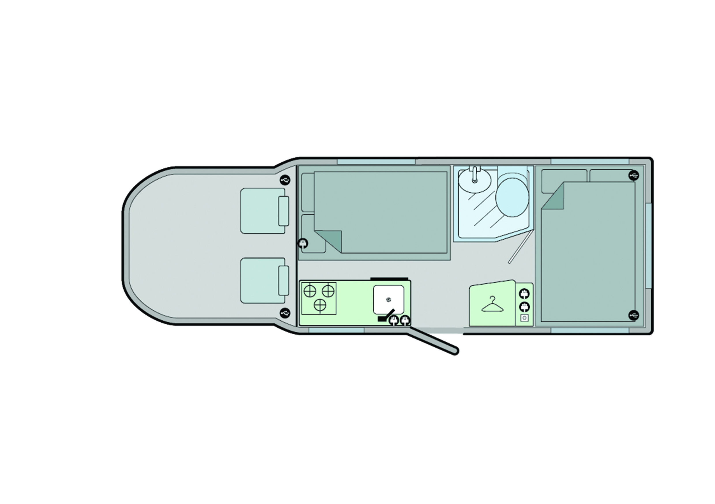Bailey Alliance 70-6 Floorplan