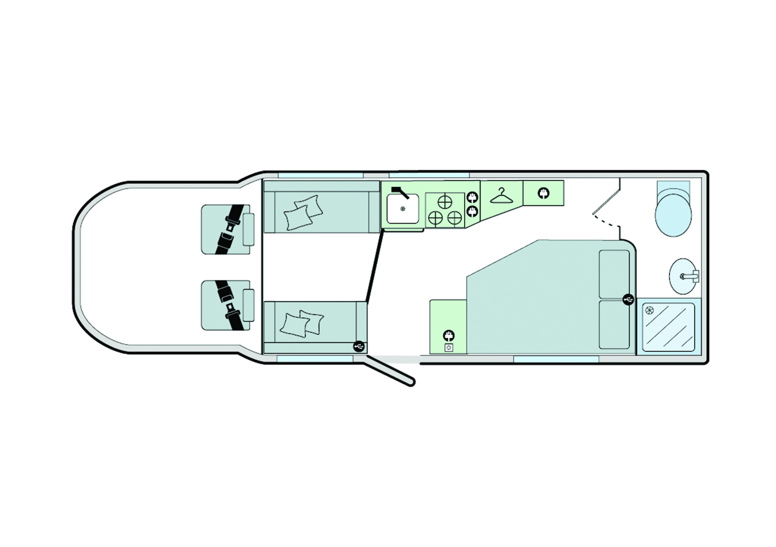 Bailey Alliance 76-2 Floorplan