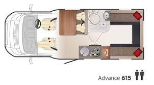 Bailey Approach Advance 615 - 2017 Floorplan