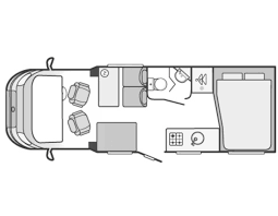 Swift Bessacarr 484  - 2018 Floorplan