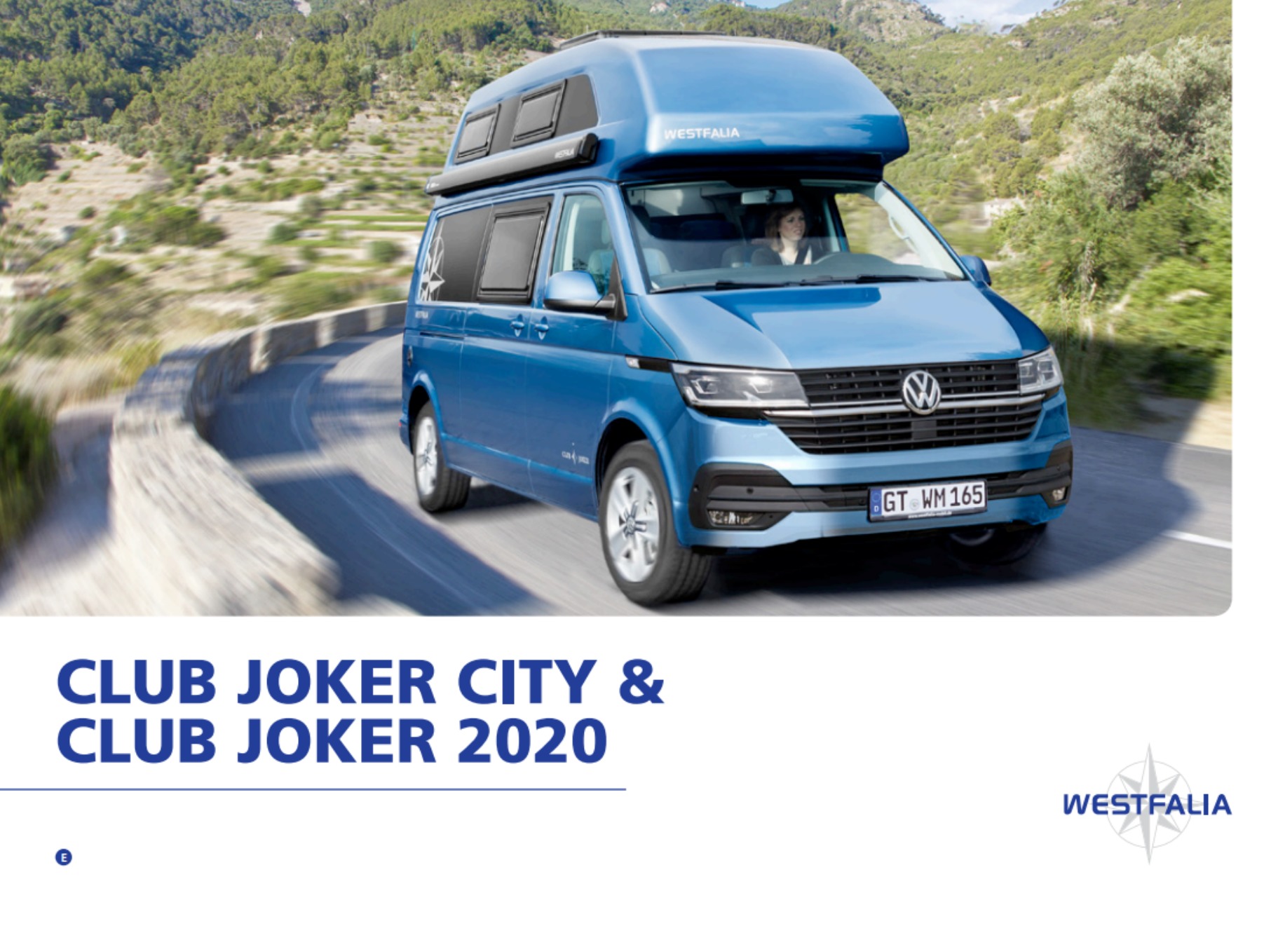 2020  Westfalia Club Joker Brochure