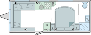 Bailey Pegasus Grande GT75 Brindisi- 2024 Floorplan