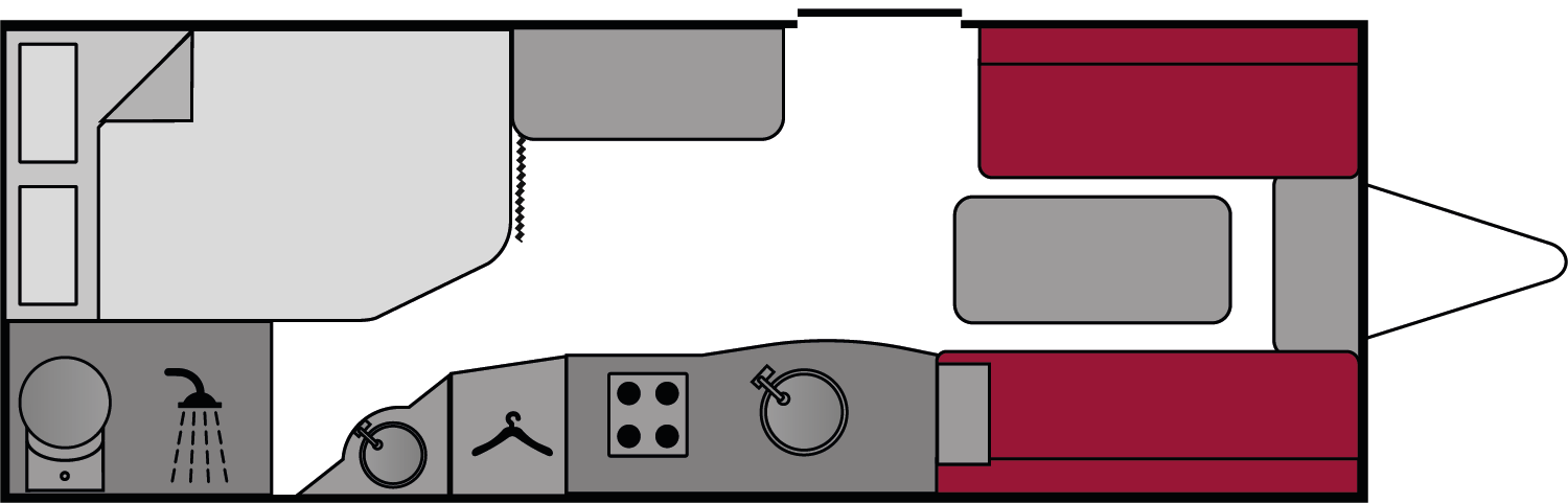 Swift Sprite Alpine 4 2018 Floorplan
