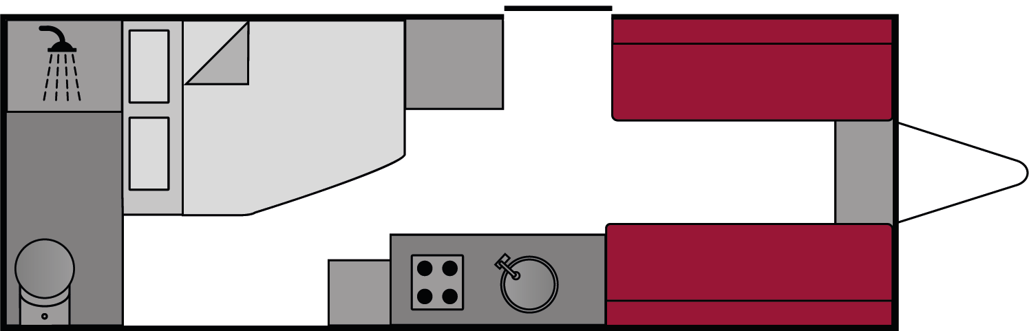 Abbey GTS 418 2008 Floorplan